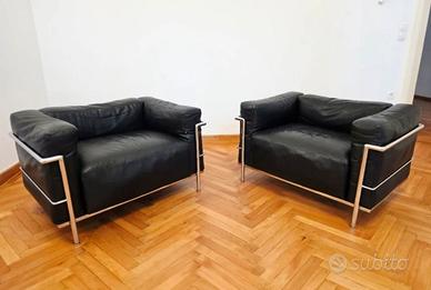 poltrone Cassina LC3 originali 