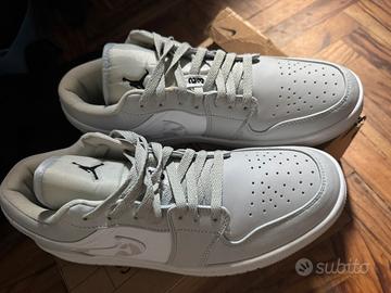 Jordan 1 low gray white