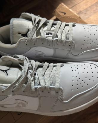 Jordan 1 low gray white