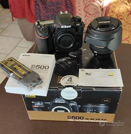 Nikon D500 NITAL in kit con 16-80 f2.8-4 VR