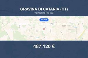 Immobile in asta di 683 m² a Gravina di Catania