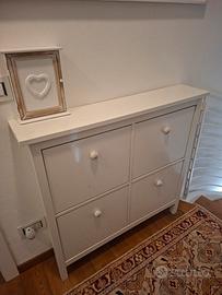 scarpiera hemnes 4 scomparti