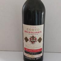 1977 Vino Corvo Rosso Prima Goccia Duca