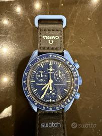 Swatch x omega mission to the moon Neptune