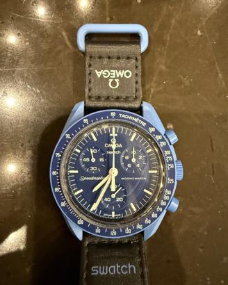 Swatch x omega mission to the moon Neptune