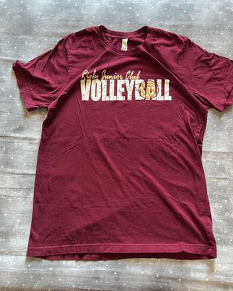 T-shirt bordeaux Bella + Canvas