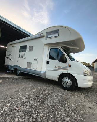 camper mansardato joint fiat ducato 2.8 JTD 146 cv