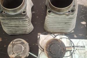 Coppia Cilindri e Pistoni Buell XB12 Harley David.