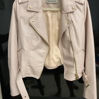 Giacca Trussardi in eco pelle rosa taglia 40 / S