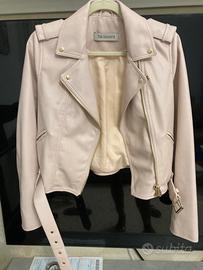 Giacca Trussardi in eco pelle rosa taglia 40 / S