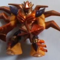 SEI miniature GORMITI + pallina "Gormiti" in reg.