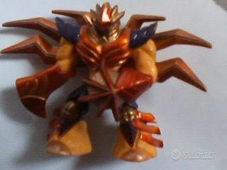 SEI miniature GORMITI + pallina "Gormiti" in reg.