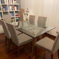 Tavolo e sedie Calligaris