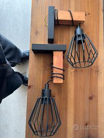 Applique industriale Tabodi nero