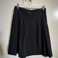 gonna corta nera taglia S 