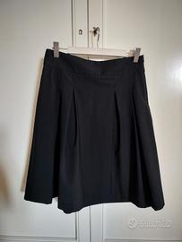 gonna corta nera taglia S 