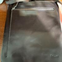 Tracolla Pelle Marrone Pollini unisex