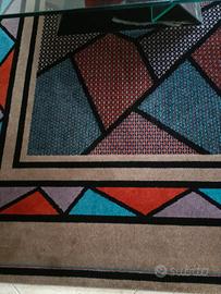 tappeto moderno colorato 