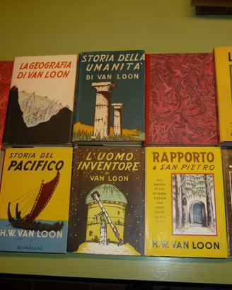 10 libri Willem Van Loon - opera completa italiano