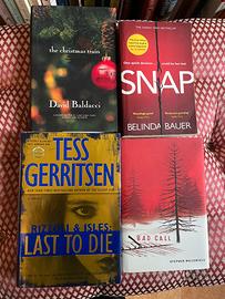 4 libri in inglese gialli