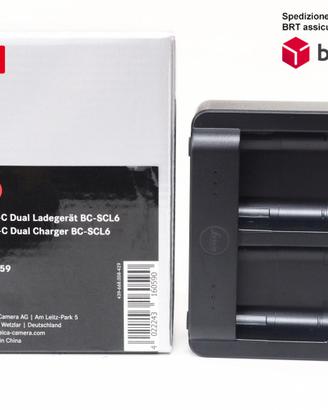 LEICA BC-SCL6 CARICA BATTERIA DOPPIO