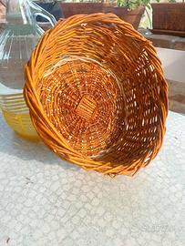 Cestino di vimini 30x15