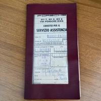 Libretto tagliandi porsche 911