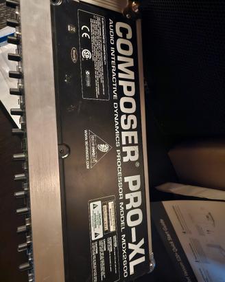 BEHRINGER MDX2600 COMPOSER PRO XL