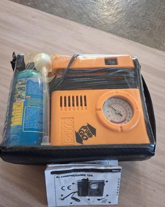 kit Pump & Go Compressore + Ripara Pneumatici