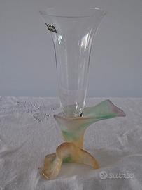 Scultura Daum in Lalique - composizione floreale