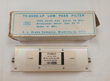 Drake Filtro  Low Pass  1KW