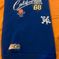 Felpa California blu