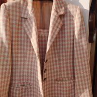 tailleur stile "Chanel" 100% lana, tg 44