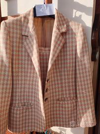 tailleur stile "Chanel" 100% lana, tg 44