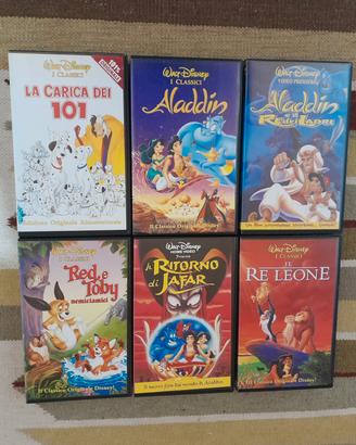 Videocassette e  walt disney 
