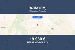 Immobile in asta di 42 m² a Roma