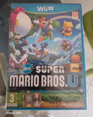 New Super Mario  Bros. U sigillato.