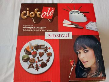 Kit per fonduta, cioccolatini Cioccolè Amstrad