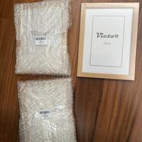 3 Cornici 15x21 (A5) color legno chiaro