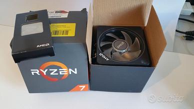 Processore AMD Ryzen 7 2700x con Dissipatore nuovo