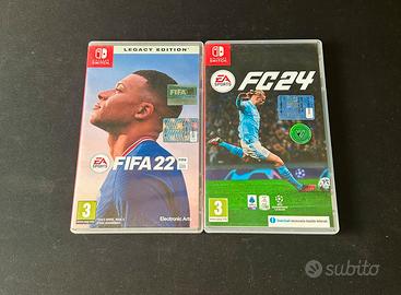 Fifa 22 e FC 24 - Nintendo Switch