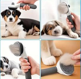 Spazzola Autopulente Cani Gatti Pelo. Magazzino IT