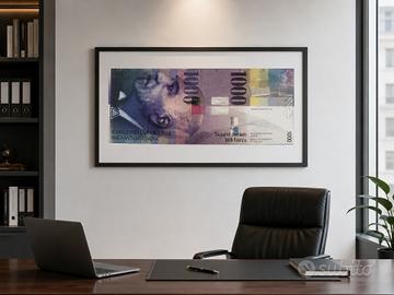 Banconota Svizzera da 1000 Franchi – Decorativa