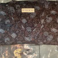 T-shirt Etro fiori uomo taglia S