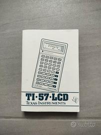 libretto istruzioni x calcolatrice TI-57- LCD