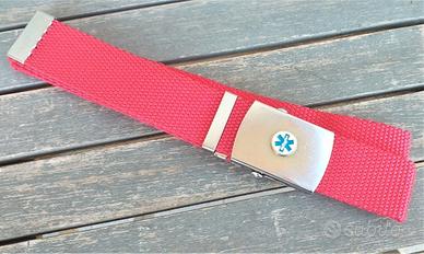 Cinturino pantaloni 118 Soccorso Sanitario cm. 125