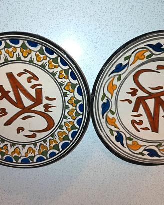 Copia di piatti da muro in ceramica artigianale 
