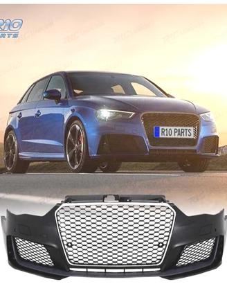 PARAURTI ANTERIORE AUDI A3 8V 12-16 LOOK RS3 PDC S