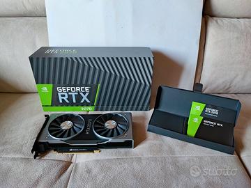 RTX NVIDIA 2070 FE 8GB GDDR6 SCATOLA scheda video