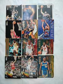 lotto 94 carte NBA 1996 in italiano.